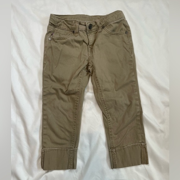 🐶🐶Girls V Gold size 8 khaki pants🐶🐶 - Picture 1 of 6
